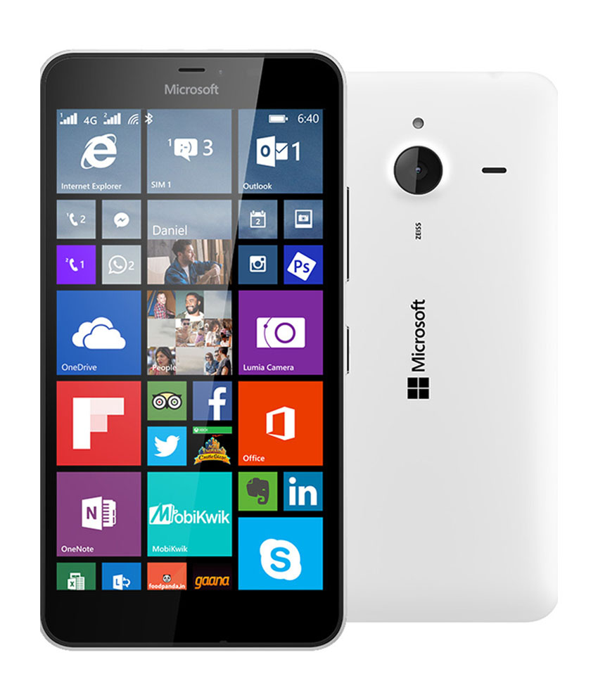 Microsoft Lumia 640 XL LTE Dual Sim Smartphone with 4G Connectivity