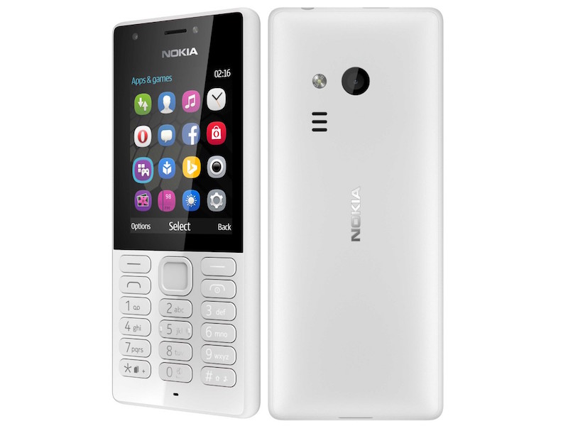 Nokia 216 Smartphone with 16MB RAM, Up to 32GB Expandable Memory and 2G Connectivity