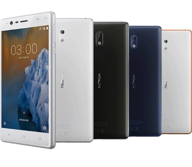 Nokia 3 Smartphone with 2GB RAM, 16GB Internal Memory and 4G LTE Connectivity