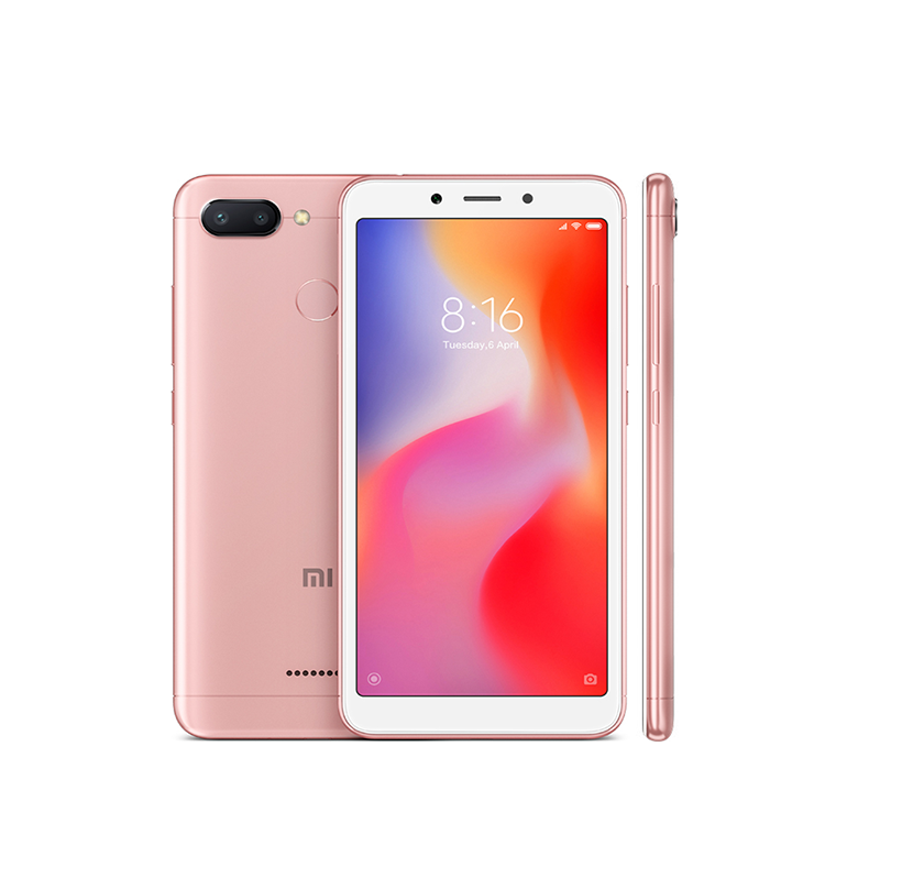 Redmi 6 Smartphone with 3GB RAM, 64GB Internal Memory and 4G LTE Connectivity