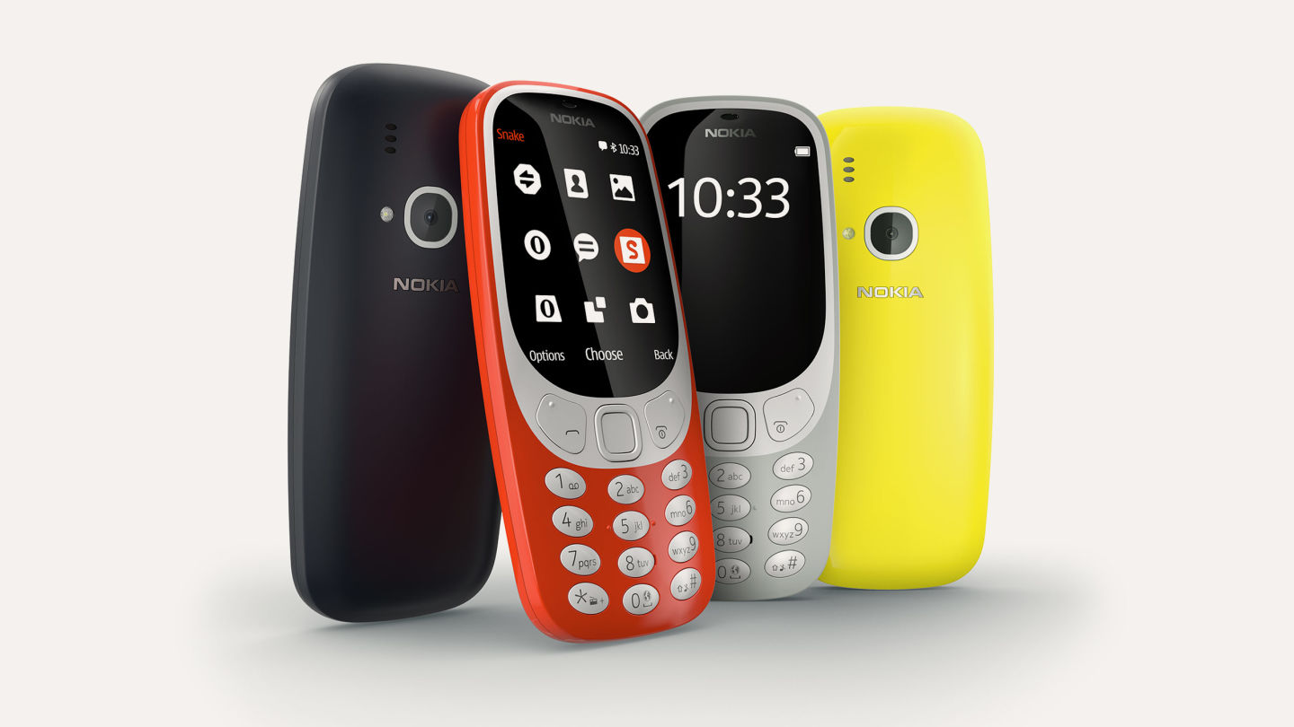 Nokia 3310 Classic Phone with 16MB RAM, 128MB Internal Memory and 2G Connectivity