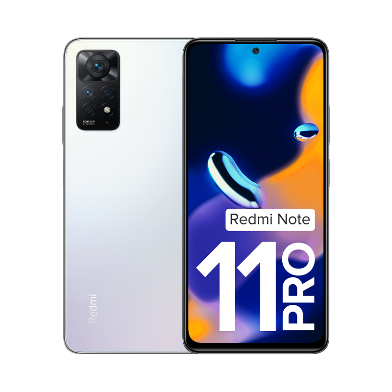 Redmi Note 11 Pro Smartphone with 6GB/8GB RAM, 128GB Internal Memory, and 4G Connectivity