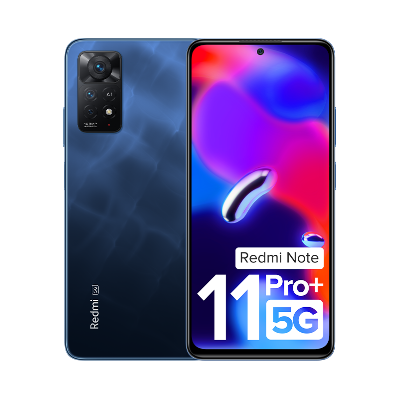 Redmi Note 11 Pro+ 5G Smartphone with 6GB/8GB RAM, 128GB/256GB Internal Memory and 5G Connectivity