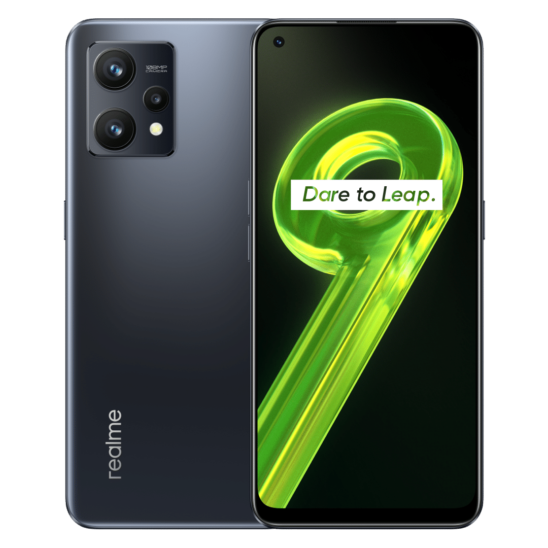 Realme 9 4G Smartphone with 6GB/8GB RAM, 128GB Internal Memory, and 4G Connectivity